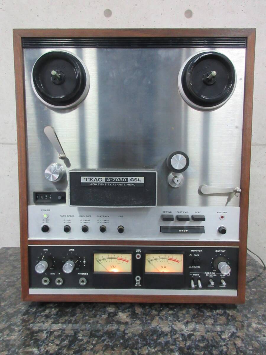 オーディオの遺品整理｜TEAC A-7030GSL オープンリールデッキ - リアル 