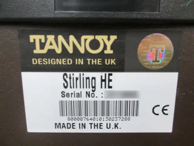 tannoy スピーカー型番