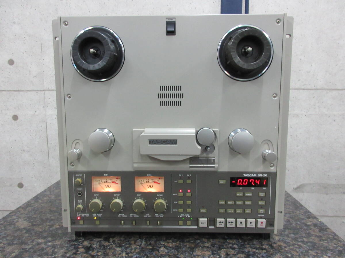 動作品 TASCAM タスカム BR-20 オープンリールデッキ TASCAM BR-20 買取｜オープンリールデッキ - リアルオーディオ