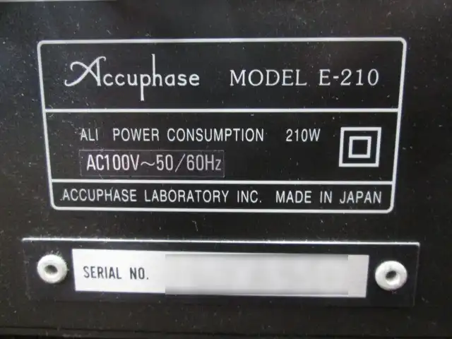 accuphase型番