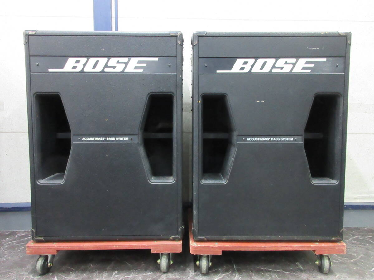 BOSE ボーズ 302 サブウーファー ペア 引取歓迎　西濃運輸2個口 高額買取実施中!!】BOSE ボーズ サブウーファー TADEM TUNED
