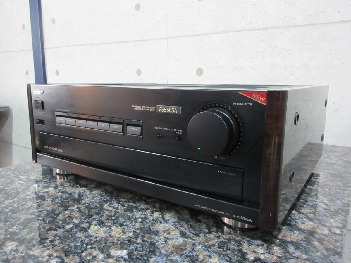 SONY TA-F555ESA プリメインアンプ ソニー ソニー SONY TA-F555ESA プリメインアンプ @26267 / 中古