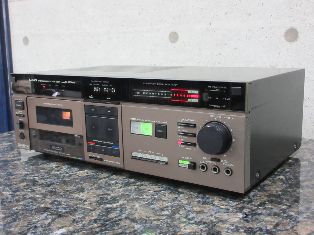 Lo-D カセットデッキ D-2200MB ジャンク Lo-D D-2200MB カセットデッキ