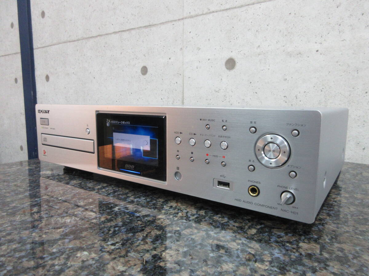 値下げ‼️SONY NAC-HD1 HDDオーディオチューナー SONY NAC-HD1 買取｜HDDオーディオレコーダー - リアルオーディオ